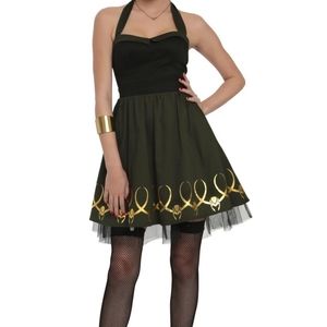Her Universe Loki Halter Dress Size XS
